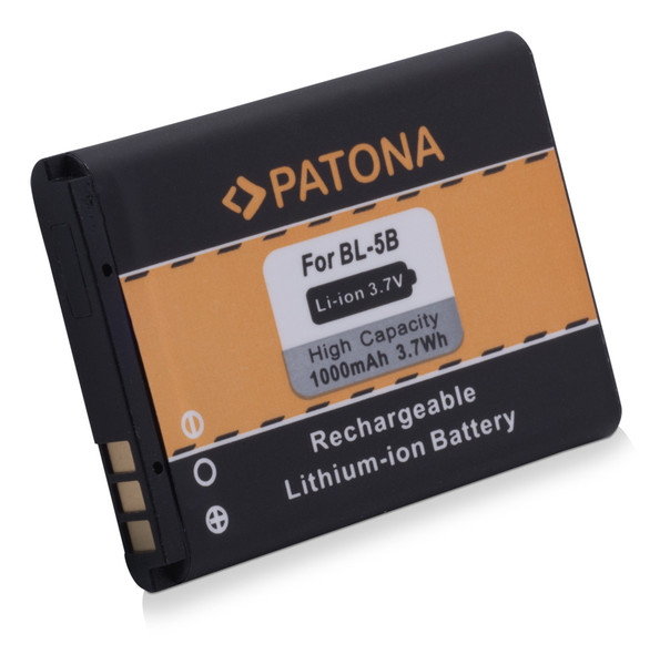 PATONA 3033 Lithium-Ion 1000mAh 3.7V Wiederaufladbare Batterie