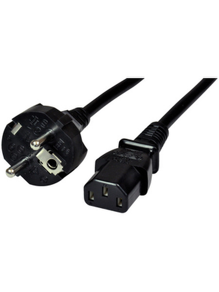 Maxxtro 102670 1.8m C13 coupler Black power cable