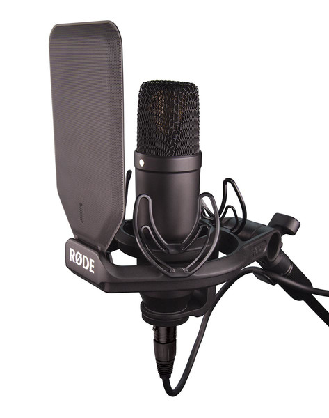 Rode NT1-KIT Studio microphone Verkabelt Schwarz Mikrofon