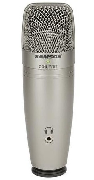 Samson C01U PRO Studio microphone Wired Silver microphone