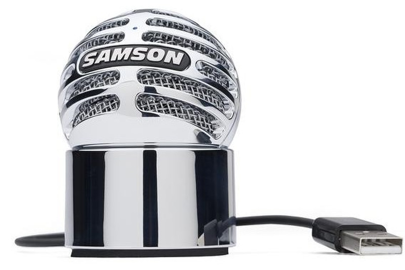 Samson Meteorite Notebook microphone Verkabelt Silber