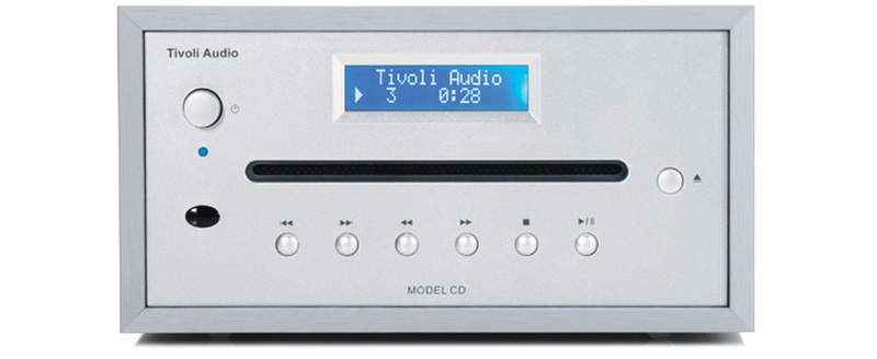 Tivoli Audio Model CD Portable CD player Silver