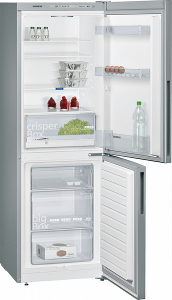 Siemens KG33VUL30 Отдельностоящий 194л 94л A++ Cеребряный, Нержавеющая сталь холодильник с морозильной камерой