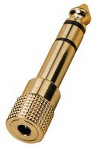 Monacor HA-37G 3.5mm 6.3mm Gold