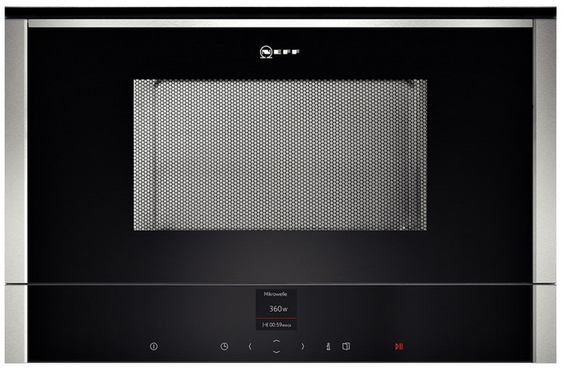 Neff C17WR00N0 Built-in 21L 900W Stainless steel microwave