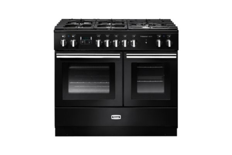 Falcon PROP100FXDF Gas hob A Schwarz, Chrom