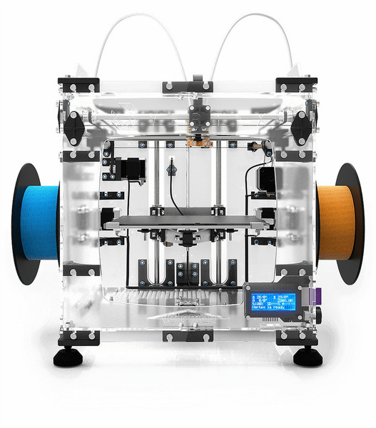 Velleman K8400 Fused Filament Fabrication (FFF) Translucent 3D printer