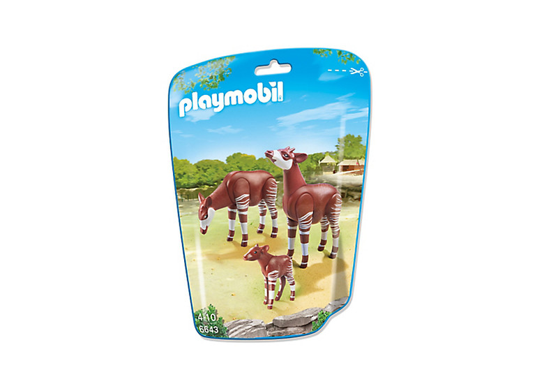 Playmobil City Life Okapi Family 3шт фигурка для конструкторов