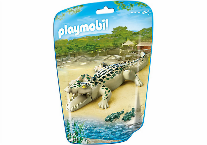 Playmobil City Life Alligator with Babies 3шт фигурка для конструкторов