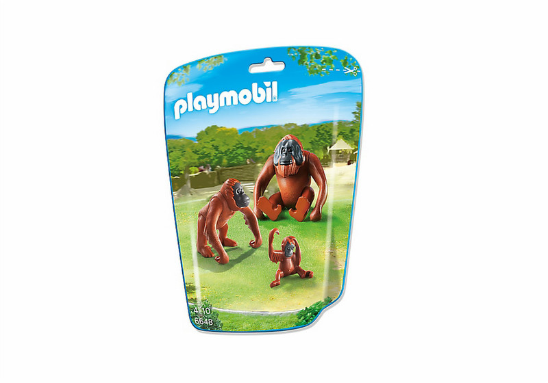 Playmobil City Life Orangutan Family 3шт фигурка для конструкторов