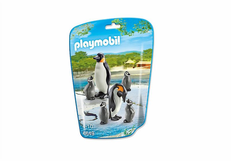Playmobil City Life Penguin Family 6Stück(e) Baufigur