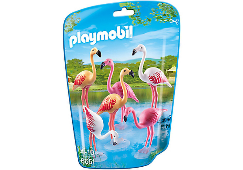 Playmobil City Life Flock of Flamingos 6шт фигурка для конструкторов