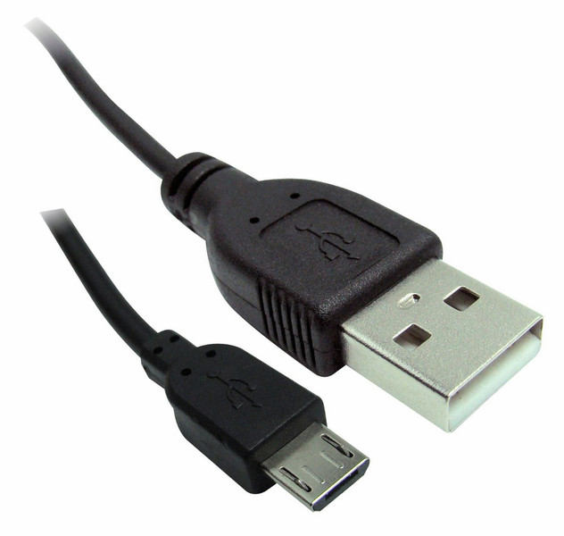 Omenex 615103 USB A Micro-USB B Черный кабель USB