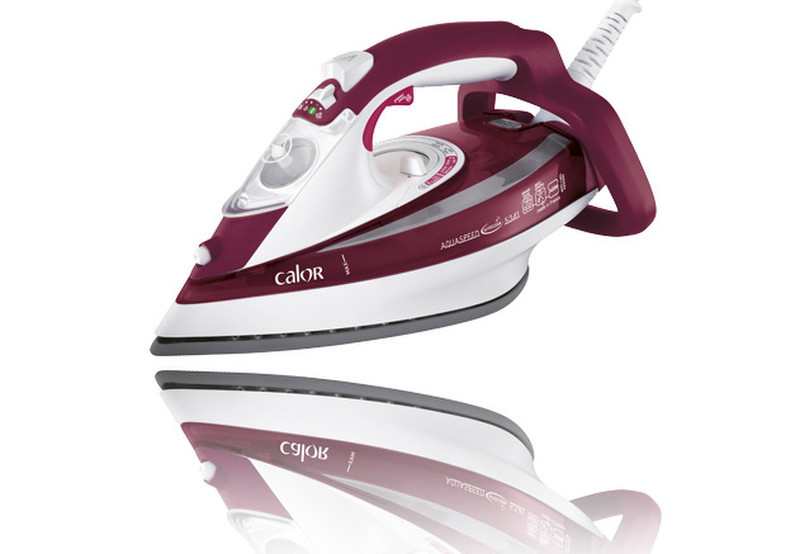 Calor FV5341C0 Dry & Steam iron Autoclean Catalys soleplate 2400Вт Красный, Белый утюг