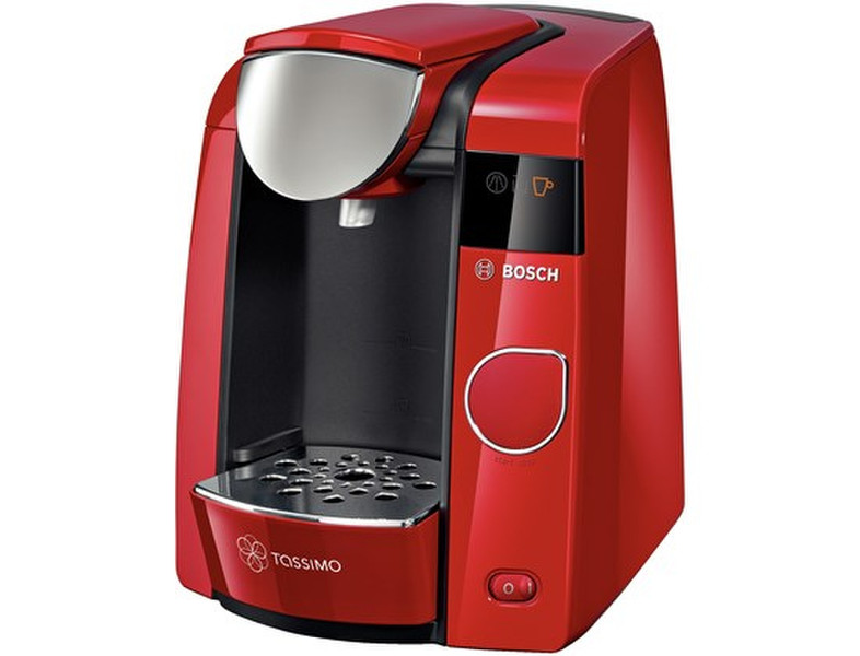 Bosch TAS4503 Pod coffee machine 1.4L 2cups Red coffee maker