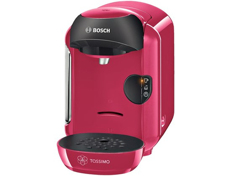 Bosch TAS1251 Pod coffee machine 0.7L 2cups Pink coffee maker