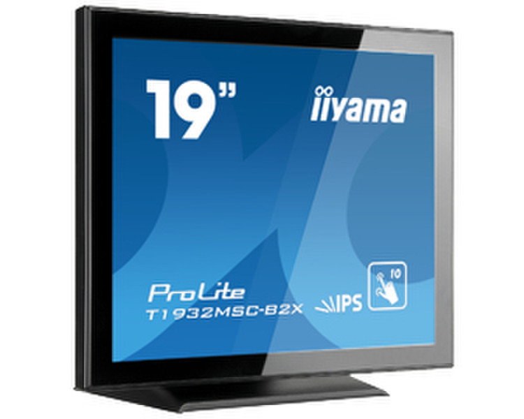 iiyama ProLite T1932MSC-B2X 19Zoll 1280 x 1024Pixel Multi-touch Schwarz Touchscreen-Monitor