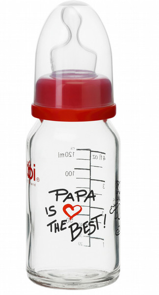 bibi Papa is the best 120ml Glas Babyflasche
