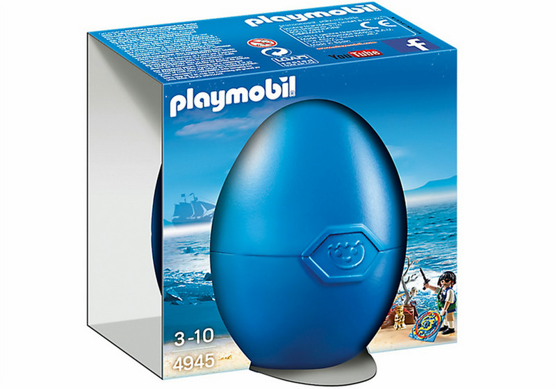 Playmobil Eggs Pirate on Treasure Hunt Разноцветный Мальчик