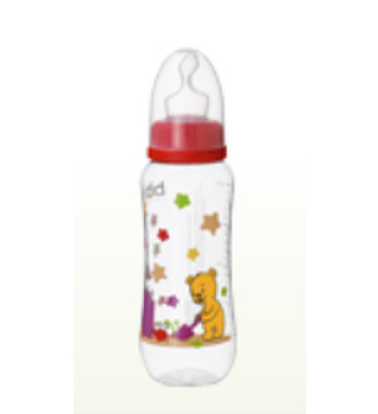 bibi BEACH 250ml Rot Babyflasche