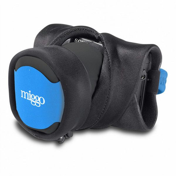 miggo Grip & Wrap Цифровая камера Спандекс, Неопрен Черный, Синий