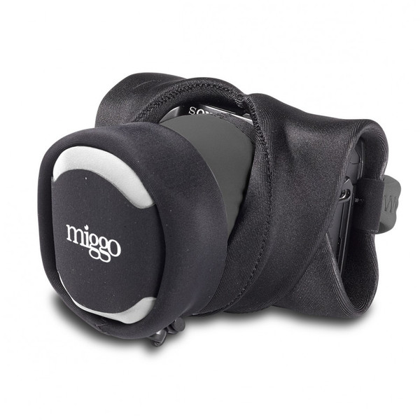 miggo Grip & Wrap Цифровая камера Спандекс, Неопрен Черный