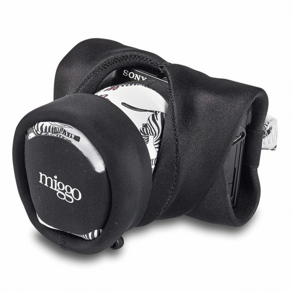 miggo Grip & Wrap Цифровая камера Спандекс, Неопрен Черный