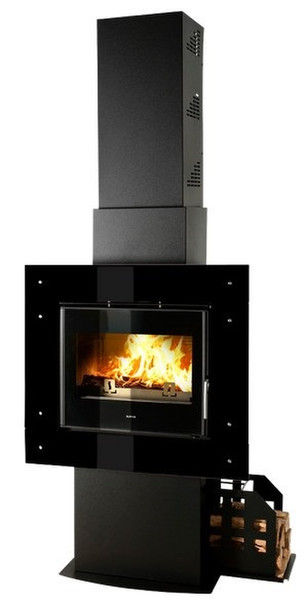 Supra VALLAURIS 2.3 Wall-mountable fireplace Firewood Black fireplace