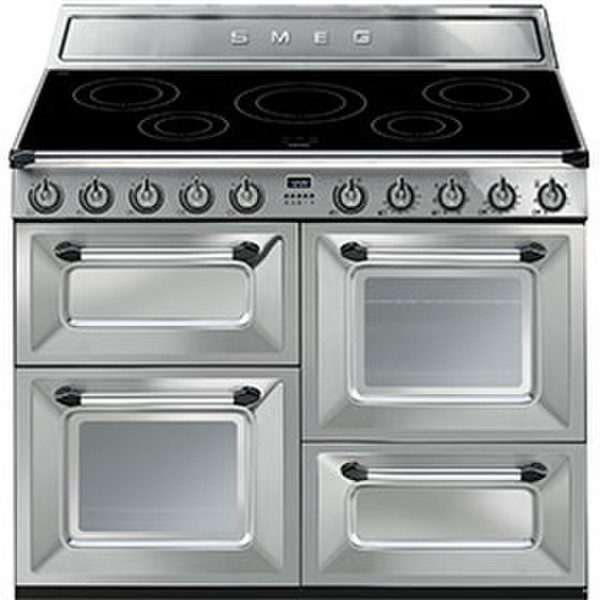 Smeg TR4110IX Freestanding Induction hob A Stainless steel cooker