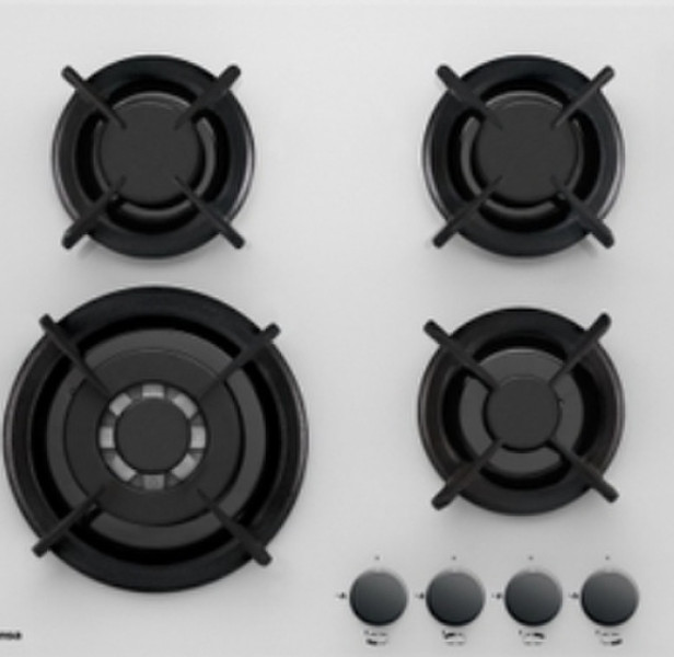 Hansa BHGW63111035 built-in Gas White hob