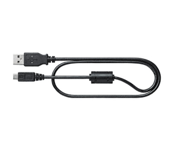 Nikon VDU-01201 USB A Micro-USB B Черный кабель USB