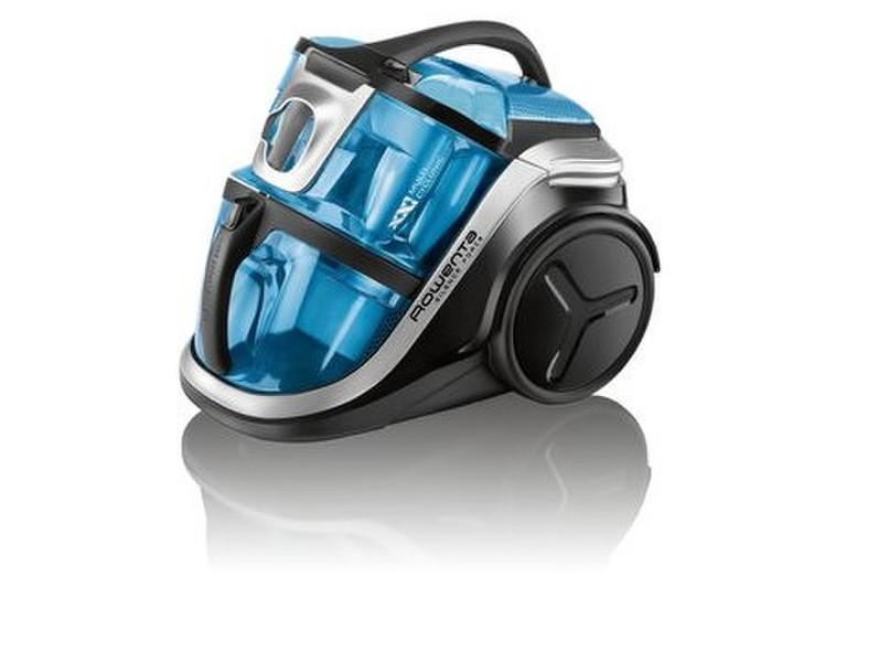 Rowenta RO 8341 OA Zylinder-Vakuum 2l 750W A Schwarz, Blau, Silber