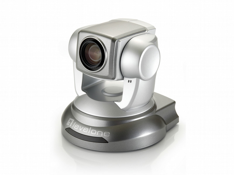 LevelOne PTZ Network Camera, 2-Megapixel, 802.3af PoE, WDR, 10x Optical Zoom