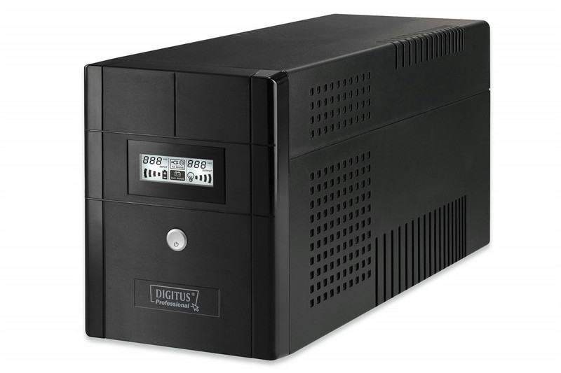 ASSMANN Electronic Line-Interactive 2000VA Line-Interactive 2000VA 4AC outlet(s) Compact Black uninterruptible power supply (UPS)