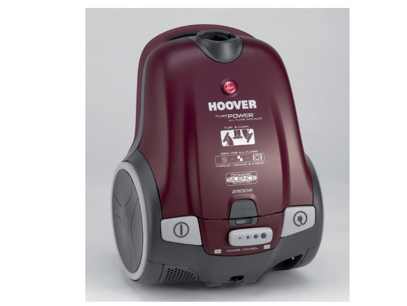 Hoover TPP 2339 Цилиндрический пылесос 3.5л 2300Вт Вишневый