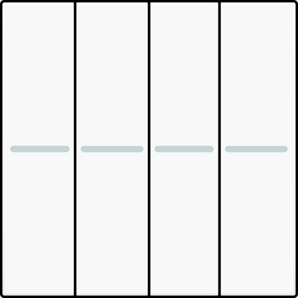 Eaton 117168 Белый push-button panel