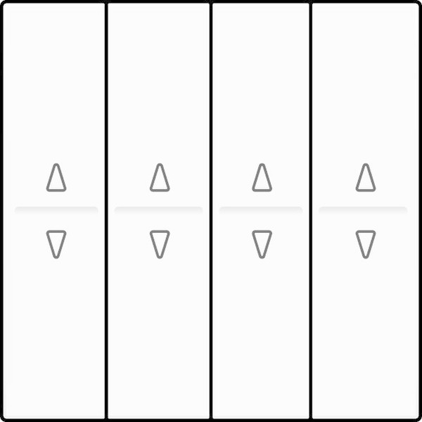 Eaton 117171 White push-button panel