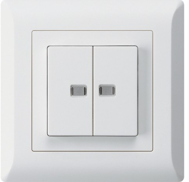 Hager WH25100200C White light switch