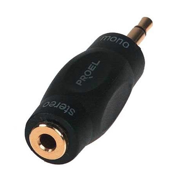 Proel DHPA115 3.5mm 3.5mm Schwarz Kabelschnittstellen-/adapter