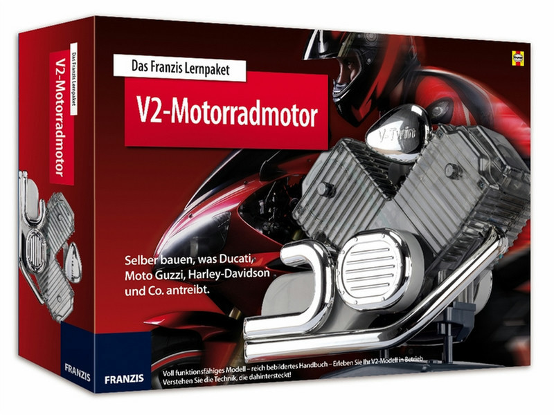 Franzis Verlag Lernpaket V2-Motorradmotor