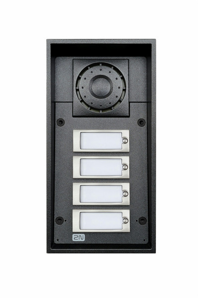 2N Telecommunications Helios Force Black door intercom system