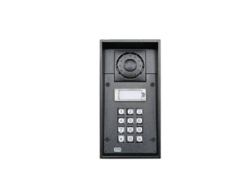 2N Telecommunications 9151101KW Black door intercom system