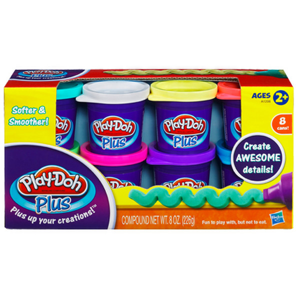 Hasbro Play-Doh Plus 8-Pack Модельная глина 226г Разноцветный 8шт