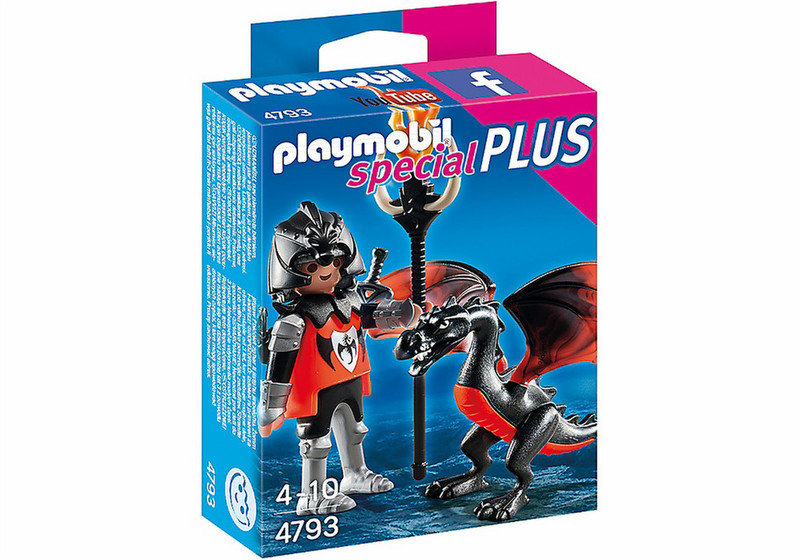 Playmobil SpecialPlus Knight with Dragon 2Stück(e) Baufigur