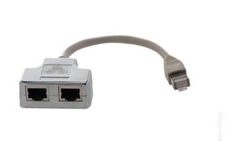 Triotronik ADP T 2X CAT6/ISDN кабельный разъем/переходник