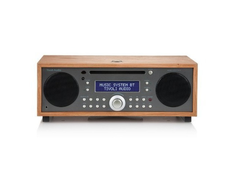 Tivoli Audio Music System BT HiFi CD player Вишневый, Темно-серый