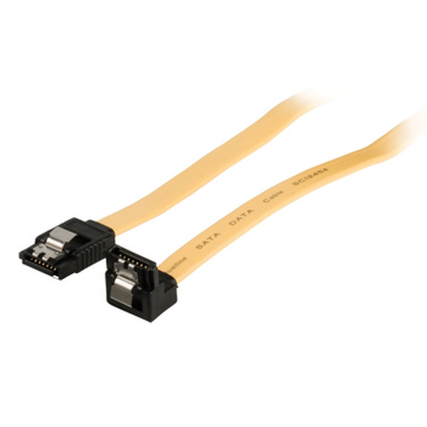 Valueline SATA 6Gb/s, 1m 1m SATA III 7-pin SATA III 7-pin Gelb SATA-Kabel