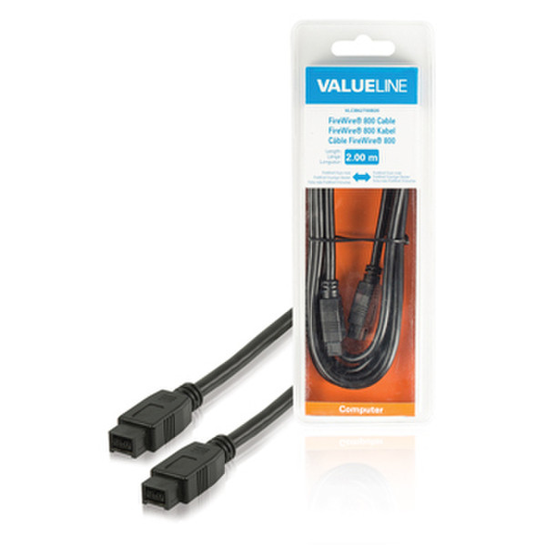 Valueline VLCB62700B20 firewire cable