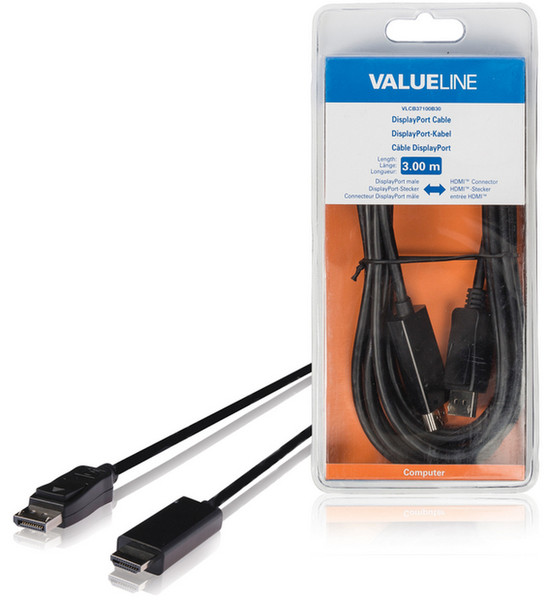 Valueline VLCB37100B30 Videokabel-Adapter