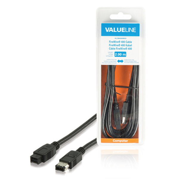 Valueline VLCB62600B20 firewire cable